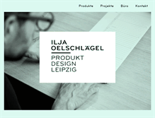 Tablet Screenshot of iljaoelschlaegel.com